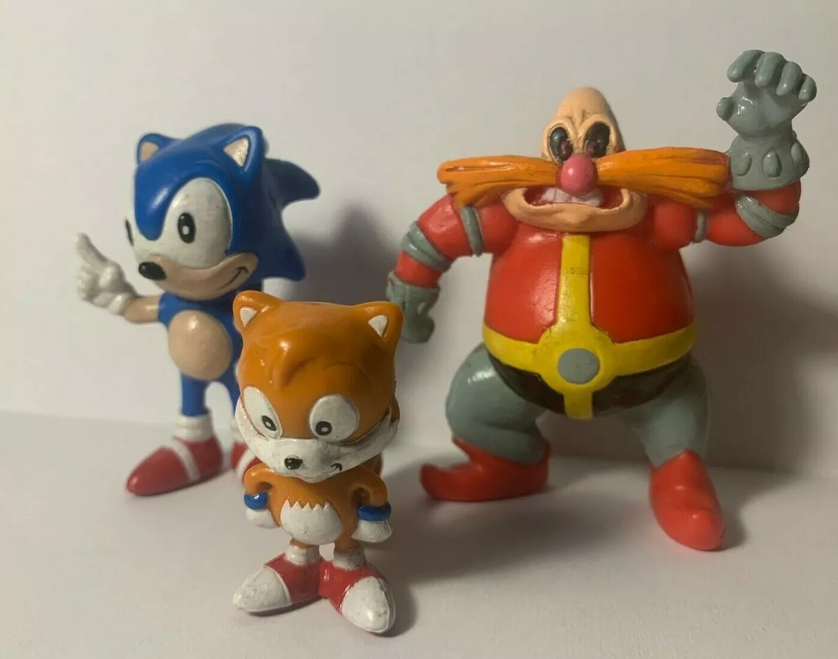 Bonecos Sonic the Hedgehog - Sonic e Tails 10 cm Just Toys