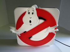 Ghostbusters 3D Lamp Wall Lamp Light Working USB or Battery