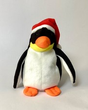 Vintage Ty Beanie Babies Zero Penguin VGC Retired Toy Plush Xmas Gift Christmas 
