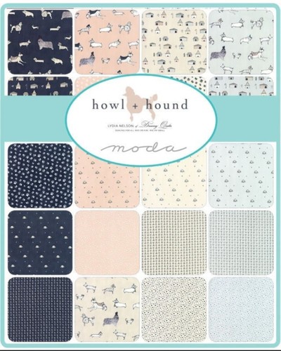 Howl Hound Jelly Roll By Lydia Nelson For Moda Fabrics - Picture 7 of 7