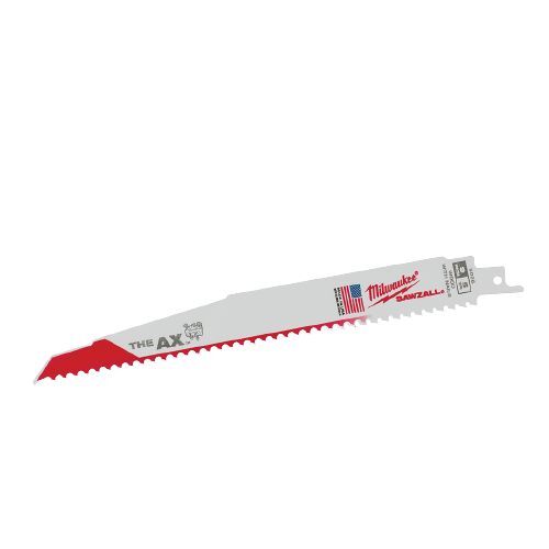 Milwaukee 48-00-8026 SAWZALL The AX 9" 5-TPI Wood Blades, 25-Pack