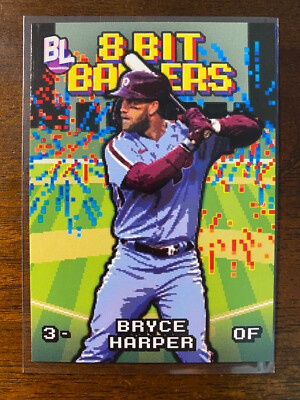 2023 Topps Big League Bryce Harper #8B-14 8 Bit Ballers Philadelphia Phillies