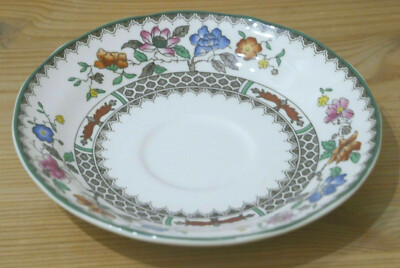 Untertasse / Unterteller von Spode Copeland Chinese Rose - Ø 14 cm 
