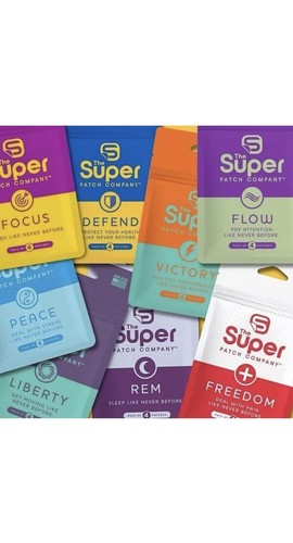 The Super Patch Company:The Zen Patch Pack of 30 PatchesGet In The Zone”