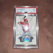 2019 Panini Mike Trout Flawless Encased Diamond #9/20 ALL-STAR PSA 9