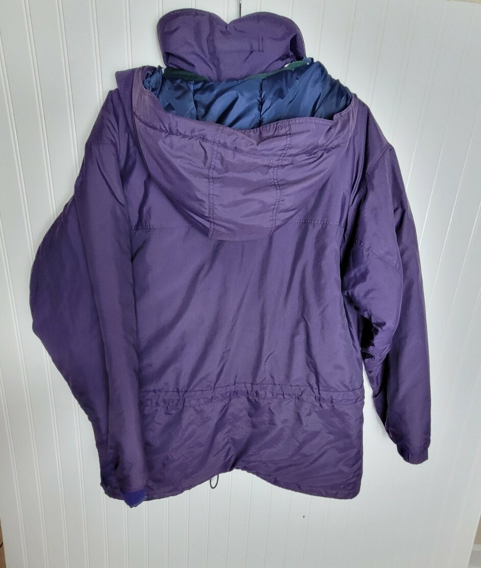 Vintage Patagonia Womens Purple Full Zip Ski Snowboarding Parka Sz