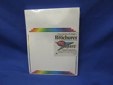 NOS Vintage PC Papers Tri-Fold Computer Printer Paper 