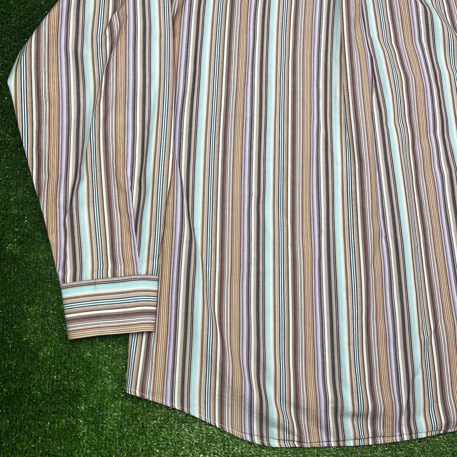 Pendleton Long Sleeve Button Down Colorful Stripe… - image 21