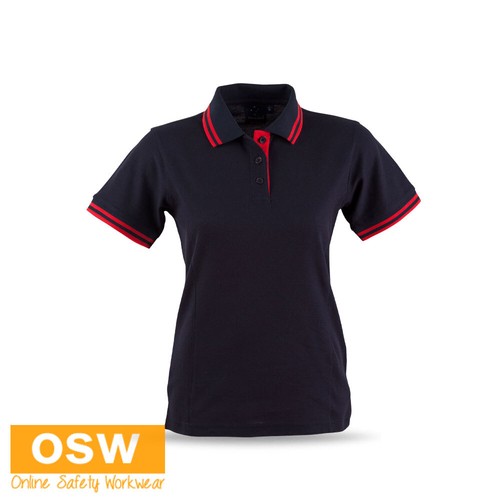 Women's Grace True Dry Pique Shorts Sleeves Polo Straight Hem Modern Fit PS66 - Picture 14 of 25