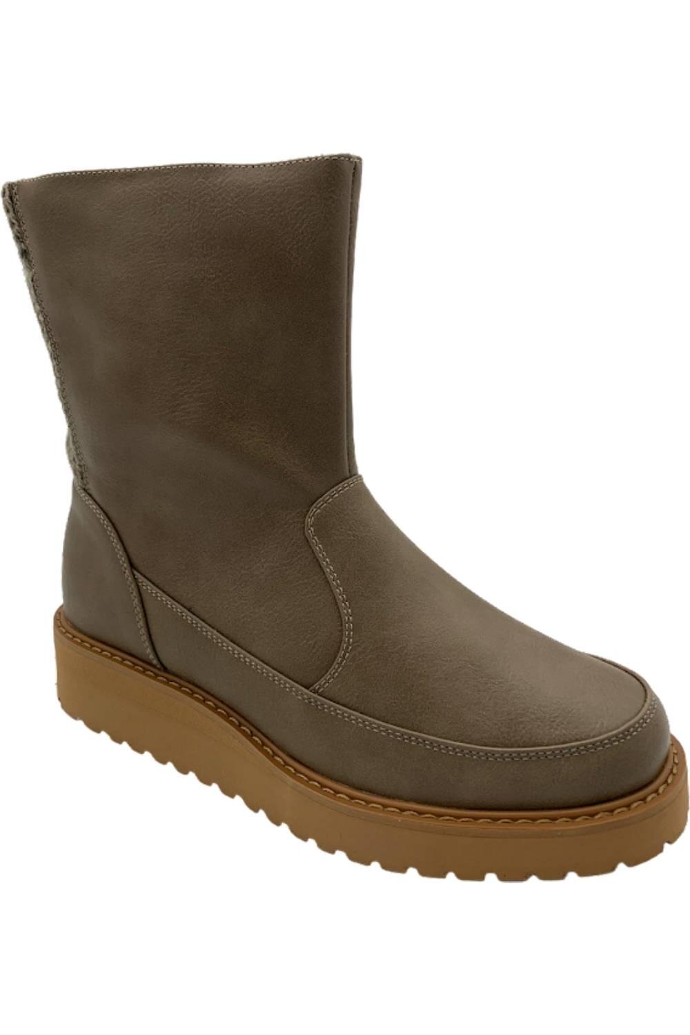 Зимние ботинки MUK LUKS на танкетке Slope Natalie Stone