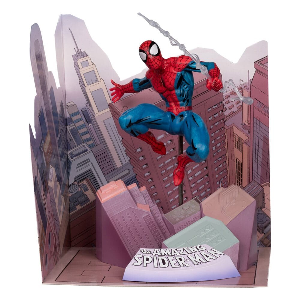 Statuette Spider-Man The Amazing Marvel Collection en PVC 1/10 pour les collectionneurs