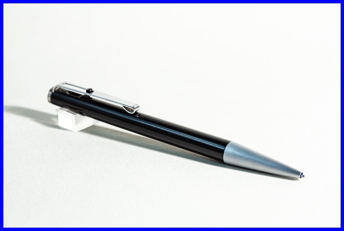 VINTAGE 1980 made Ball Pix Pen MONTBLANC in black and brushed