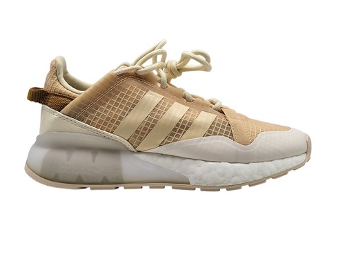 Adidas Womens Originals ZX 2K Boost Pure W Halo Amber Ivory Cream White  Shoes Si | eBay