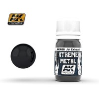 Ak Interactive Ak-486 Xtreme Metal Jet Exhaust 30ml Enamel Ak Interactive Ak-486 Xtreme Metal Jet Exhaust 30ml Enamel