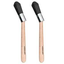 Wesquer Parts Cleaning Brush Home and Auto Use Cleaner Black-wt2pcs