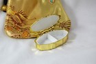 Vintage Gold Tone, Rose Gold Tone,  Silver Tone Pill Box w/Handmade Pouch Purse — photo 5