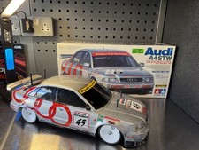 Tamiya TA03F hopups Rc FrP chassis car 1/10th touring car audi a4 body