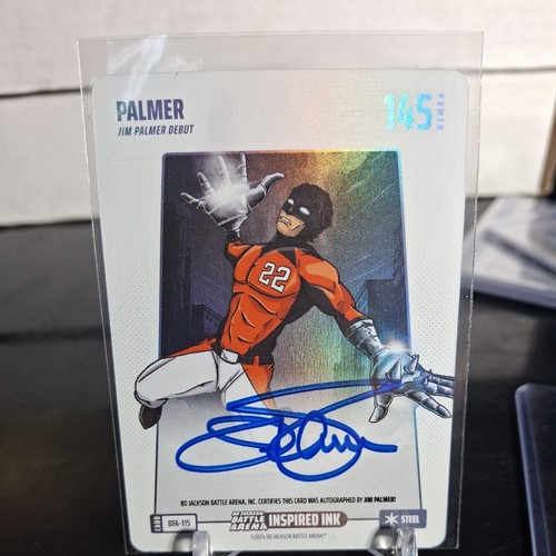 Jim Palmer Autograph Inspired INK BFA-115 - 2024 Bo Jackson Battle Arena
