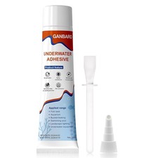 Ganbaro  4 oz Underwater Sealant, Aquarium Sealant Clear, Marine Silicone...