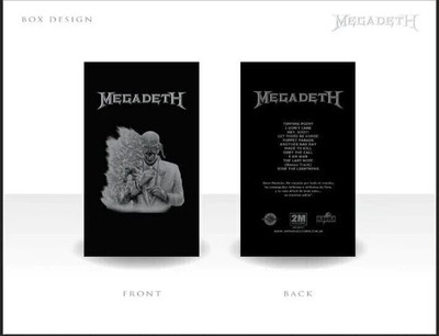 FINAL BOX SET MEGADETH 2026 ARGENTINA CD + CASSETTE + POSTER +