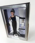 1998 Vtg Audrey Hepburn Barbie Doll Breakfast At Tiffany’s Black Evening Gown