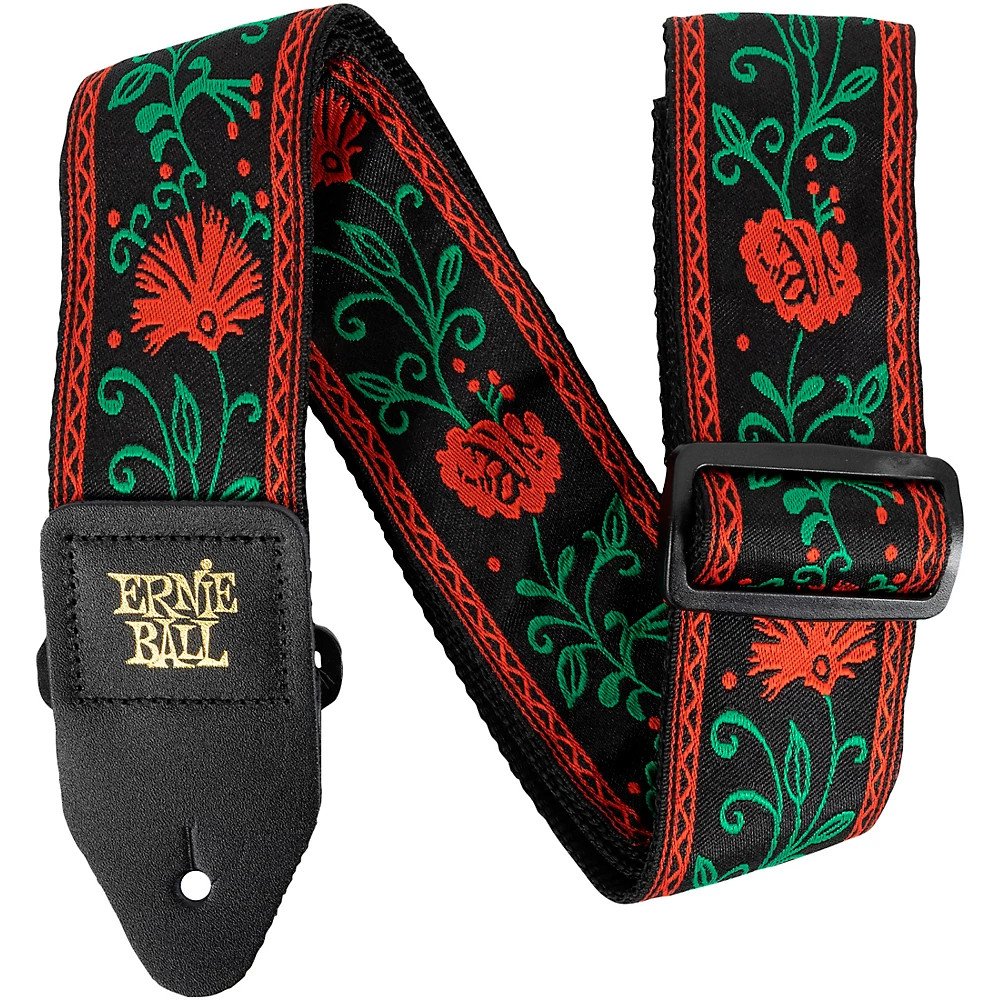 Ernie Ball Jacquard Polypro Guitar Strap Western Rose 4390₽