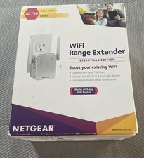 NETGEAR AC750 Dual Band WiFi Range Extender Essentials Edition Model: EX3700 NEW