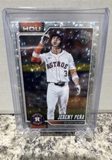 2026 Topps Series 1 - Jeremy Pena #307 Silver Crackle Foil