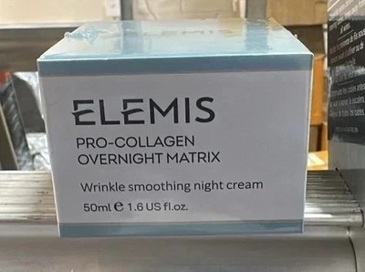 New ELEMIS Pro-Collagen overnight matrix Marine Cream SPF 30   1.6 oz /Shipp USA