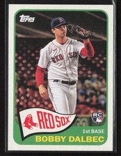 Bobby Dalbec 2021 Topps #T65-9 1965 Topps Redux Boston Red Sox