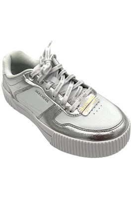 Skechers Women's Court Classics Jade Twilight Tones White/Silver