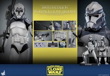 Hot Toys TMS142 Star Wars 104th Wolfpack Clone Trooper 1/6 Scale Figure New