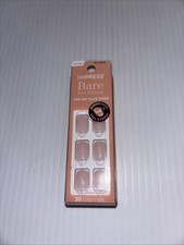 KISS imPRESS No Glue Mani Press On Nails, Sandbox Pink Short Squoval Shape, 30