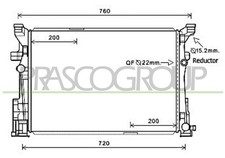 Fits INFINITI QX30 Radiator 2016-