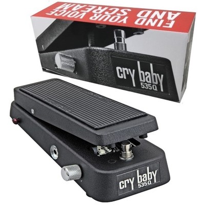 Dunlop Cry Baby 535Q Multi Wah Guitar Effects Pedal With Boost & Chromatic Tuner
