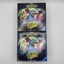 Disney Lorcana TCG Attack Of The Vine Illumineer's Trove 2 Lot Factory Sealed