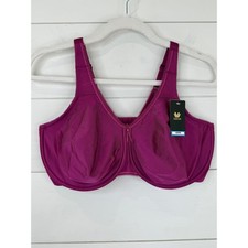 NWT Wacoal Basic Beauty Bra Women 42DDD Purple Full Figure Underwire