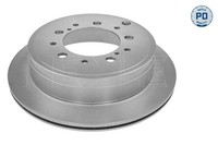 2X Bremsscheibe MEYLE-PD: Advanced Performance And Design. Meyle 30-15 523 0110/