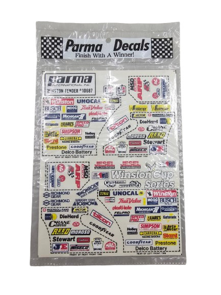 Parma Vintage NOS Winston cup busch gatorade heinz die hard 