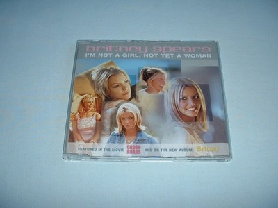 BRITNEY SPEARS UK 2001 CD Single - I'm Not A Girl, Not Yet A Woman (CROSS ROADS)