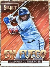 2022 Panini Select VLADIMIR GUERRERO JR EN FUEGO Insert #EF10