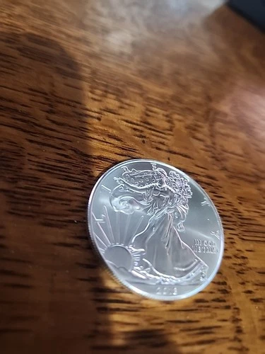 2018 1 oz American Silver Eagle Coin BU