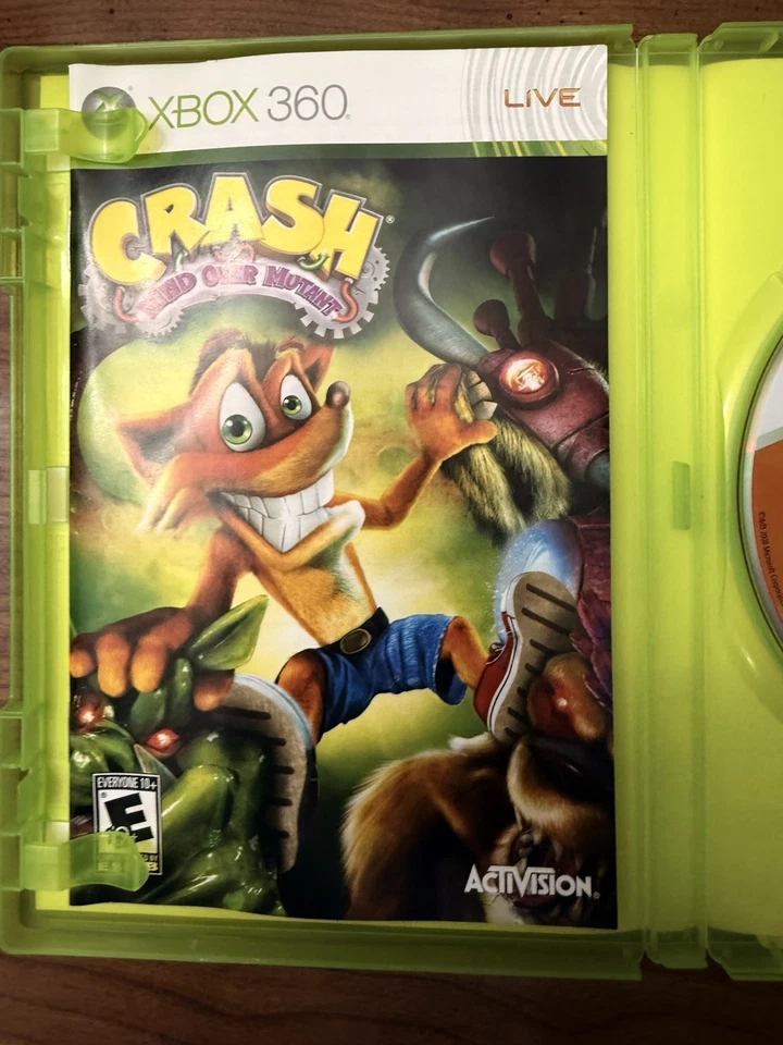 Crash Bandicoot: Mind over Mutant 🎮 Microsoft Xbox 360 🎮 Completo en Caja Foto 4 de 4