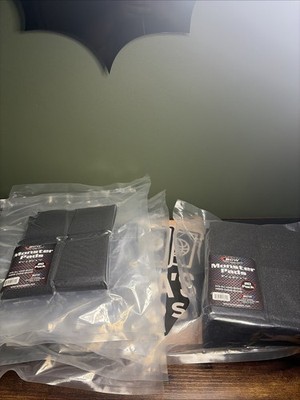 6 Packs Of 20 (120) BCW Monster Pads & 100 Ultra Pro Semi-rigid Card Holders