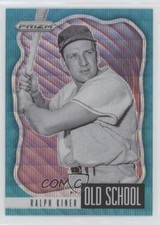 2021 Panini Prizm Old School Teal Wave Prizm Ralph Kiner #OS-10 HOF a8x