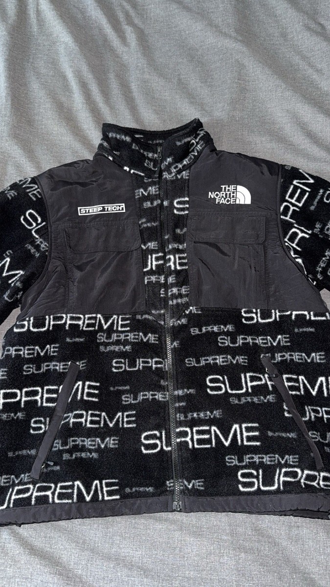 NORTH FACE × Supreme Steep Tech Jacket Supreme x the North Face Steep Tech Fleece | eBay UK