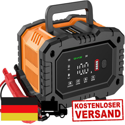 LiFePO4 Batterieladegerät 10A 24V Automatischer Maintainer Temperatur