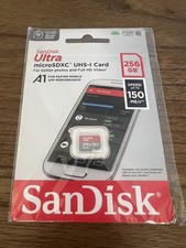 San Disc Ultra 256 GB MicroSDXC