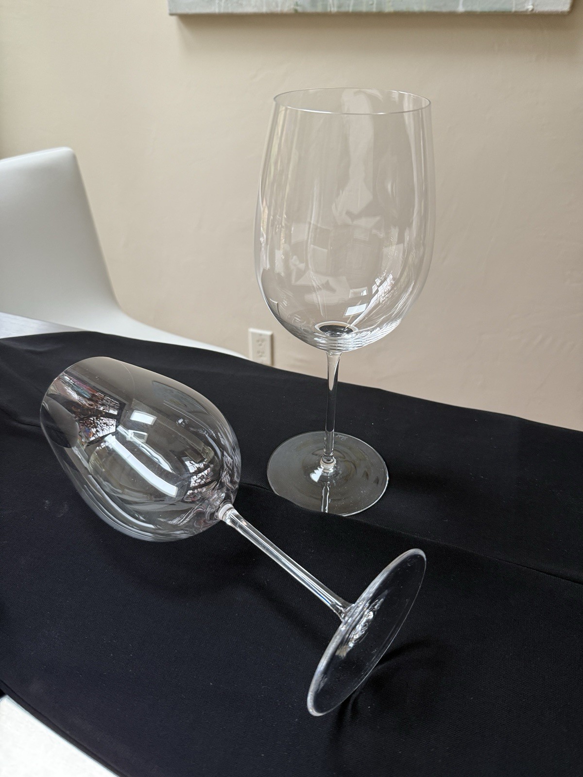 Set of 4 Riedel SOMMELIERS BORDEAUX GRAND CRU Crystal Wine Glasses! Pre-owned