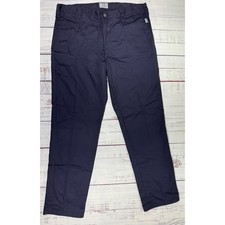 Tyndale FR Pants Mens 38x34 Arc Rated Cat 2 Blue Flame Resistant Workwear NWT